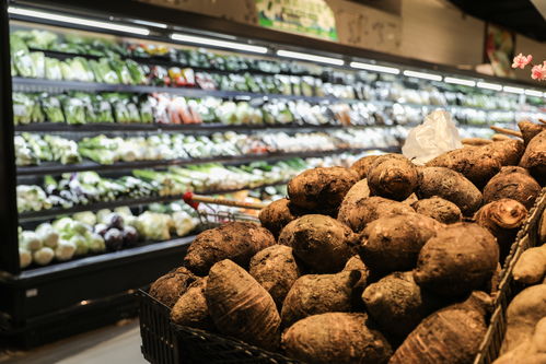 芋头杂粮商场超市商品货物摄影图 摄影