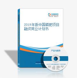 2019年版中国磷肥项目融资商业计划书
